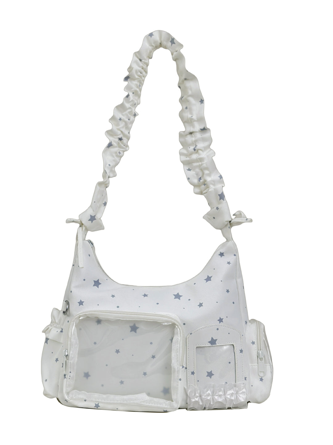 Star-Patterned Shoulder Bag