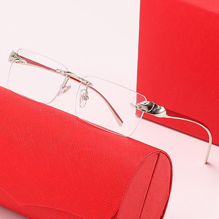 Women's fashionable sunglasses with elegant metal frame and innovative lenses Kalsten