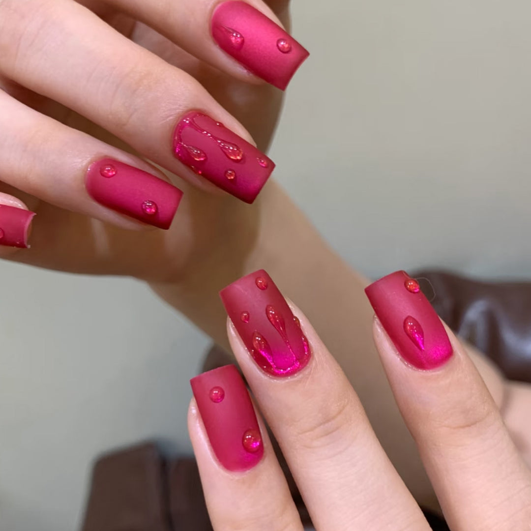 Artistic 3D Overlay Nail Art Kalsten