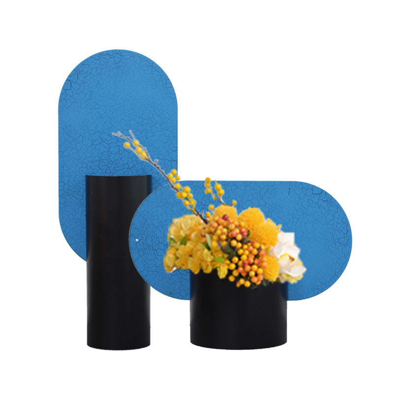 Contemporary Dual Vase Set