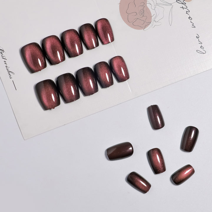 Stylish Gradient Press-On Nails Kalsten