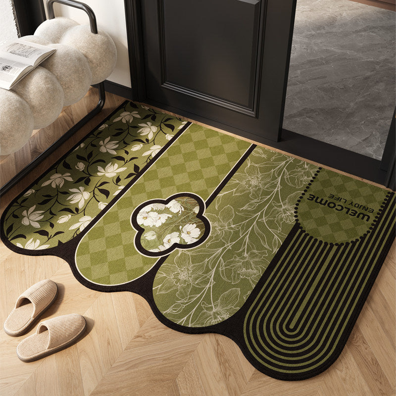 Botanical Design Area Rug