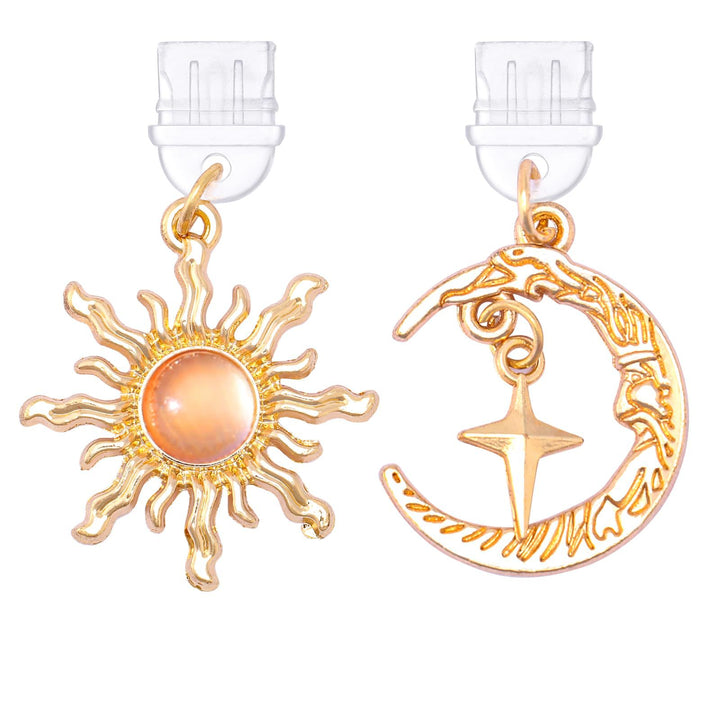 Playful Fruit and Cat Charm Earrings Kalsten