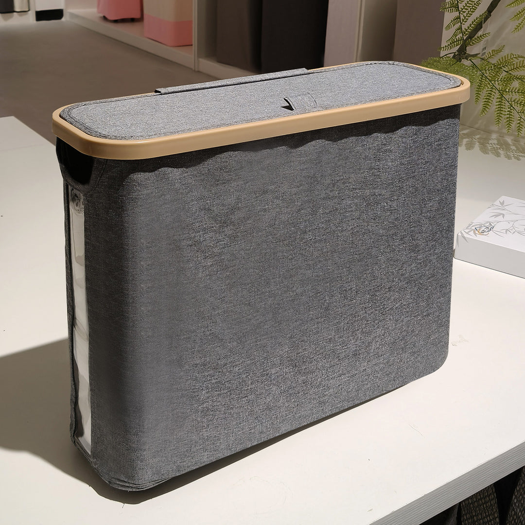More Elegant and Functional Storage Basket with Practical Lid Kalsten