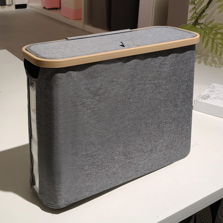 More Elegant and Functional Storage Basket with Practical Lid Kalsten