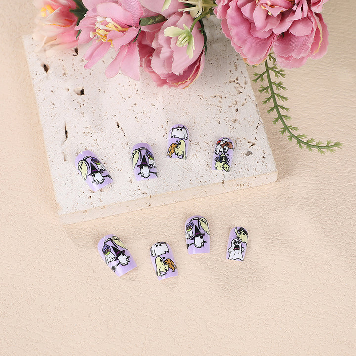 Creative Nail Set with Cartoon Designs Kalsten