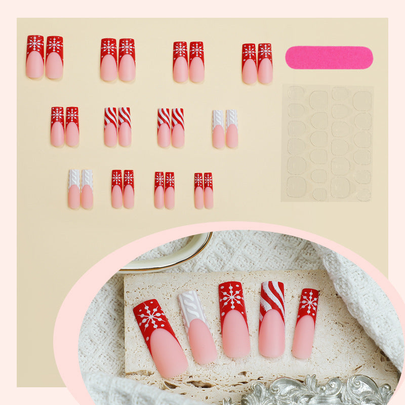 Festive Artificial Nail Creations Kalsten