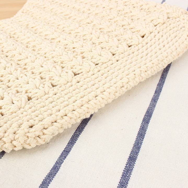 Handcrafted Shoulder Bag Made of Natural Weave Kalsten