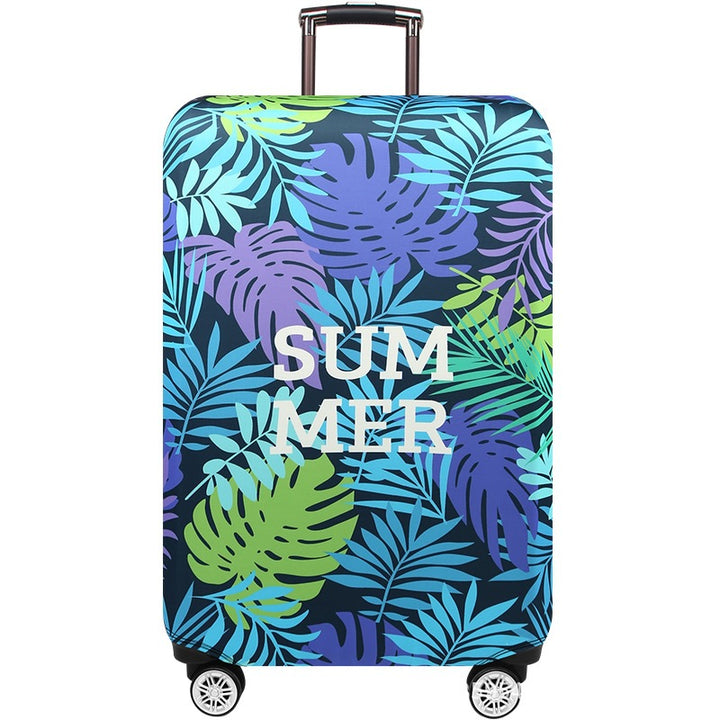 Women Hard Shell Suitcase with Exotic Plant Pattern Kalsten