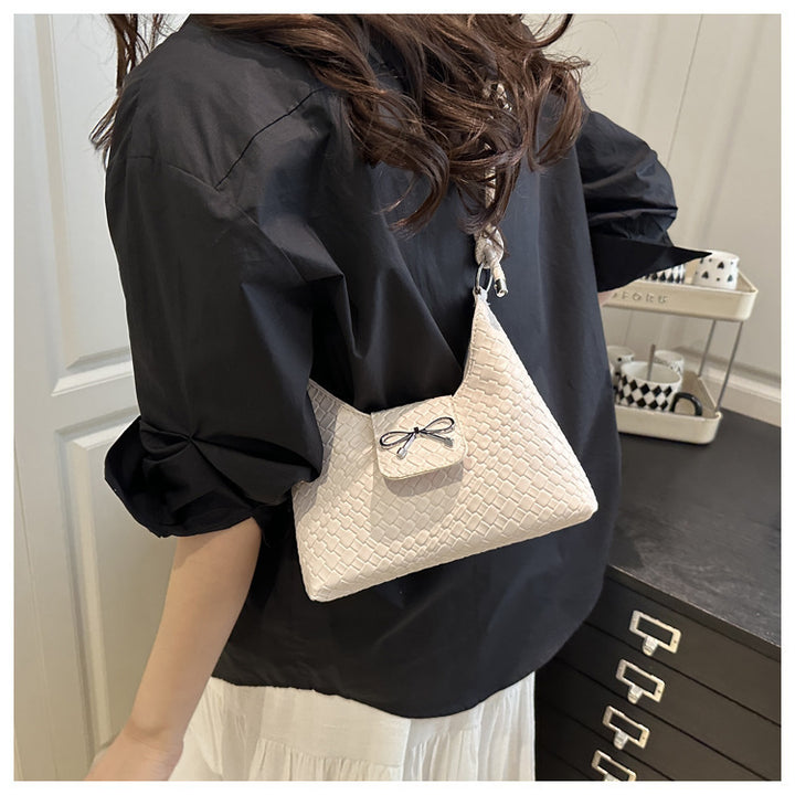 Chic Pouch Handbag with Bow Detail Kalsten