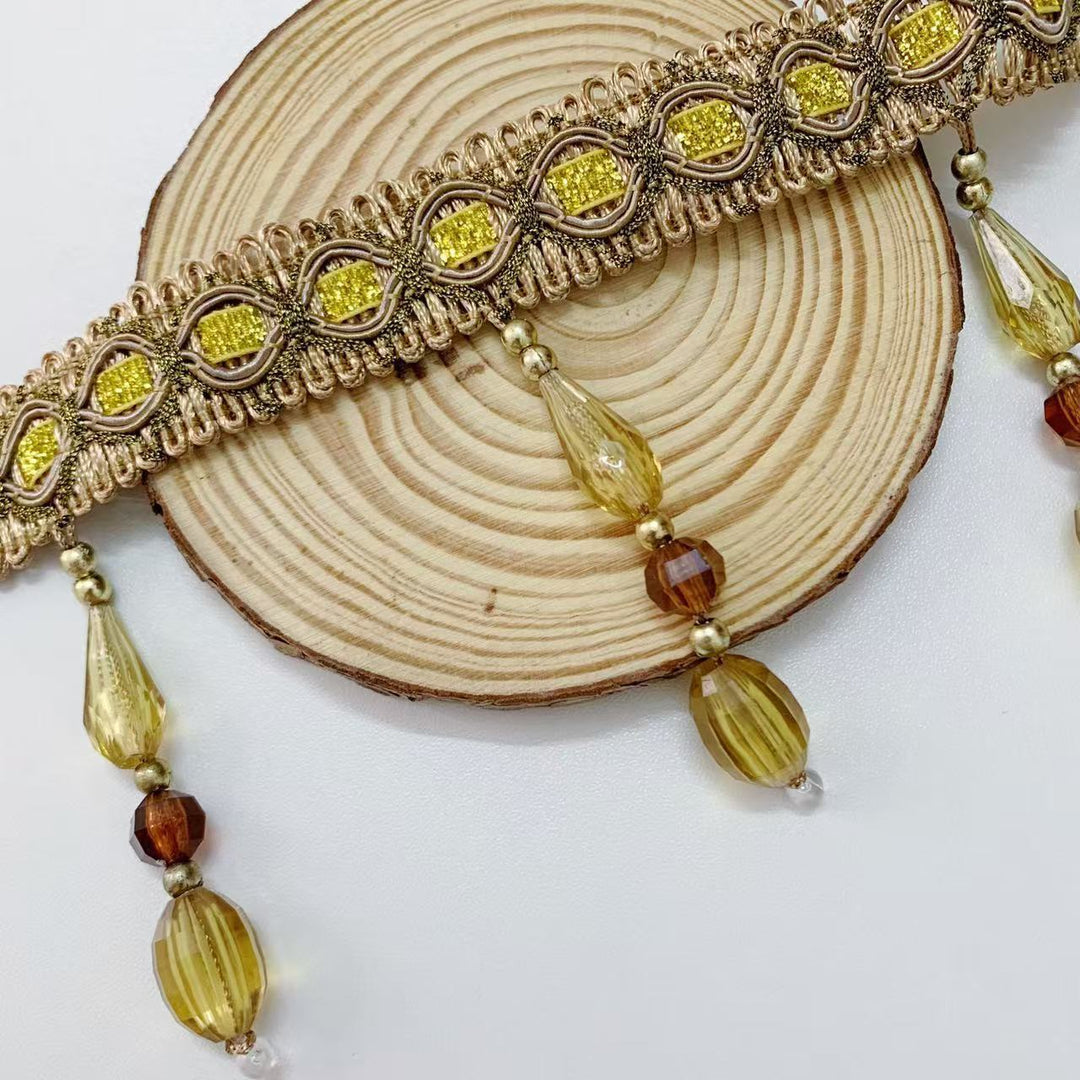 Elegant and Eye-catching Trimming with Glass Crystals Kalsten