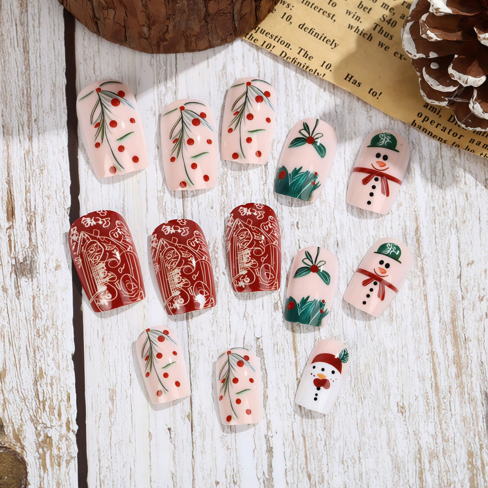 Creative Christmas Nail Design Set Kalsten