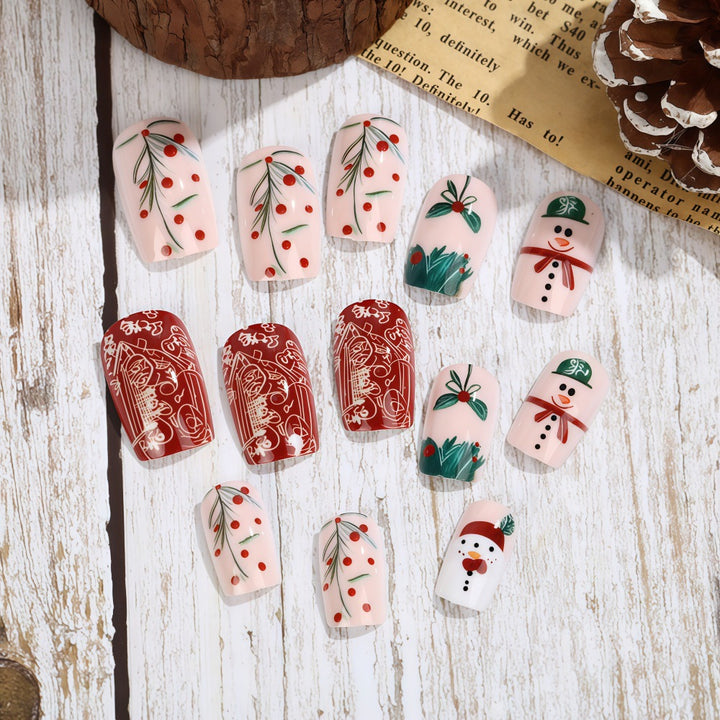 Creative Christmas Nail Design Set Kalsten