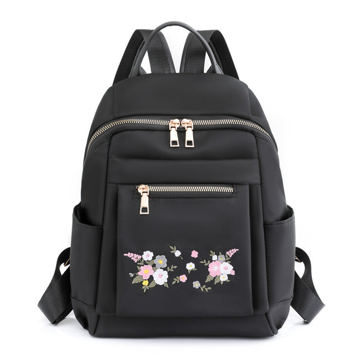 Floral Embroidered Backpack Kalsten