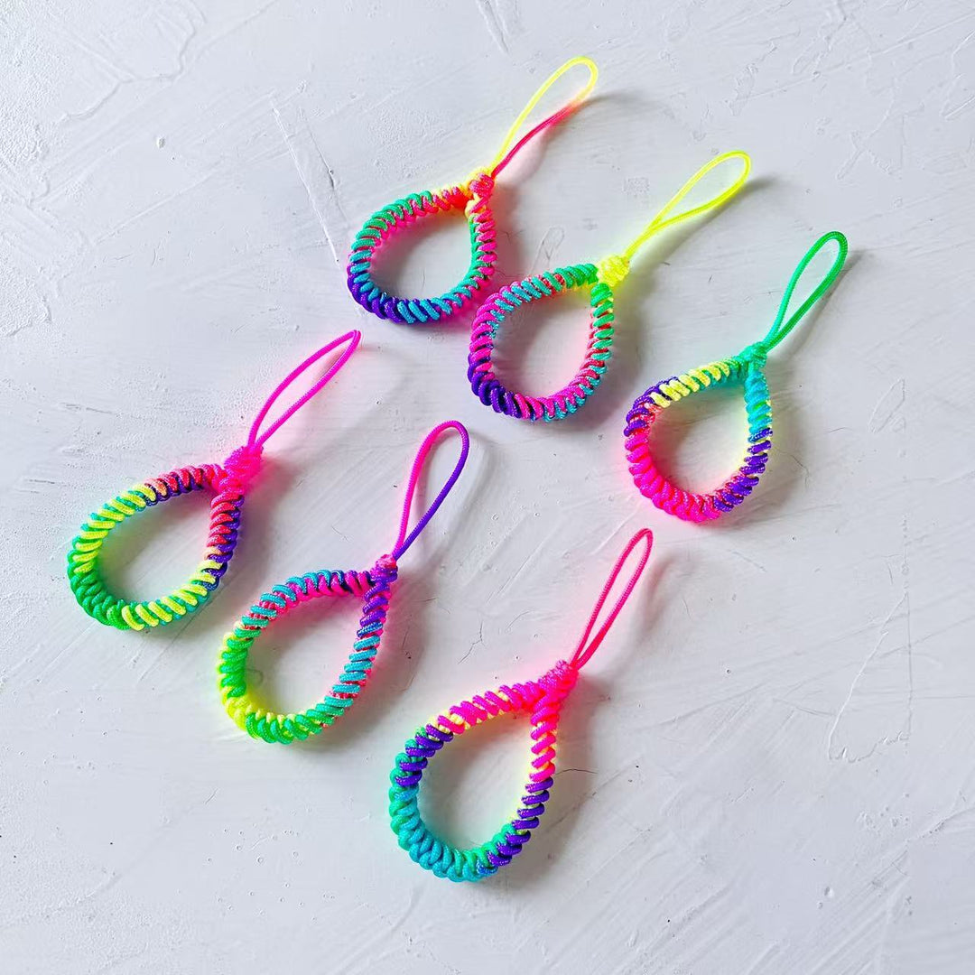 Colorful Spiral Keychain Kalsten