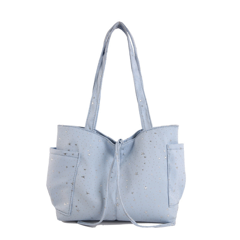WoStar-Patterned Canvas Tote Bag Kalsten