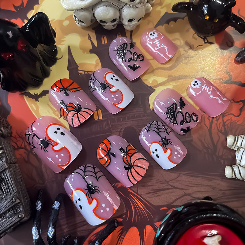 Themed Decorative Press-On Nail Set Kalsten