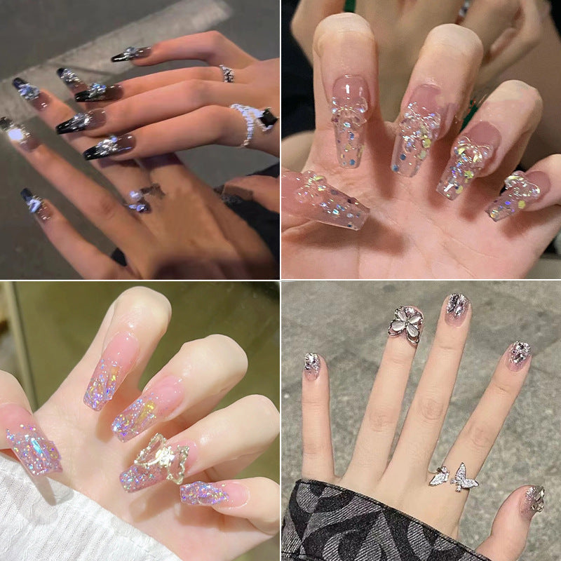 Floral-Inspired Elegant Press-On Nail Design Kalsten