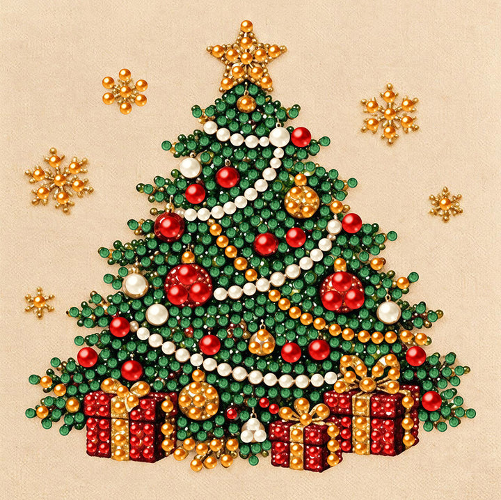 Festive Christmas Tree Decoration