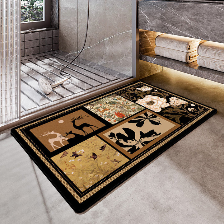 Artistic Multicolored Area Rug Kalsten