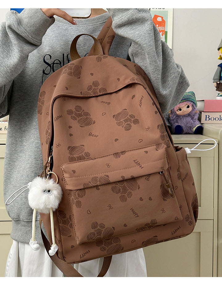 Backpack with Cute Paw Designs and Ergonomic Shoulder Straps Kalsten