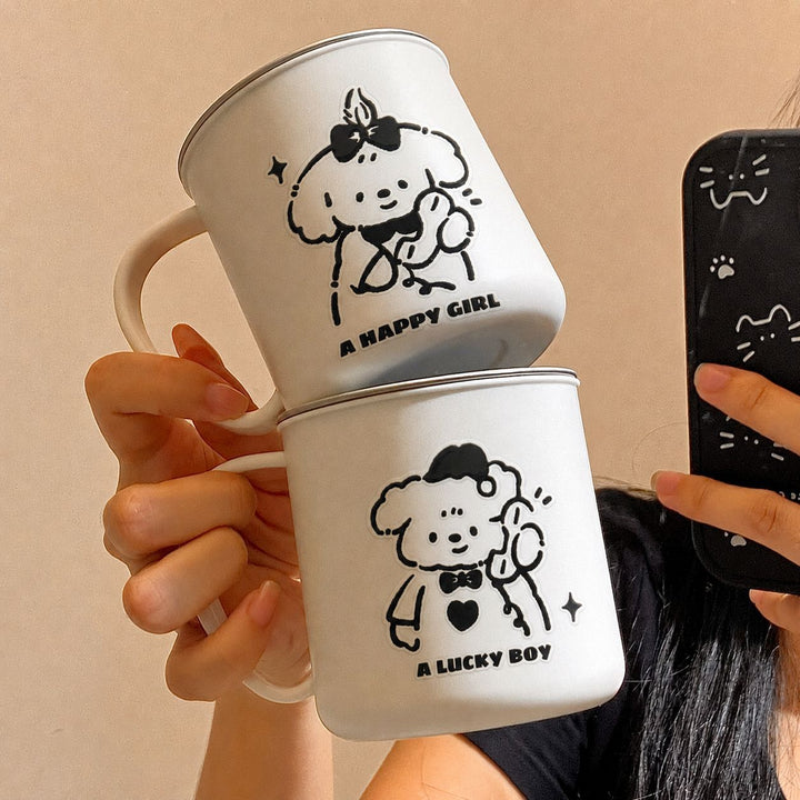Ceramic mug with Charming Cartoon Design Kalsten