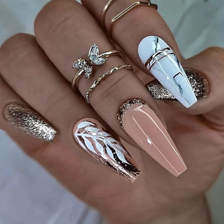Decorative Glitter Nail Tips Kalsten