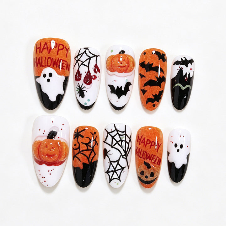 Halloween Theme Nail Art Kalsten