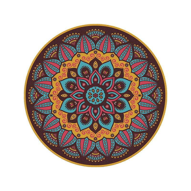 Mandala-Inspired Decorative Area Rug Kalsten