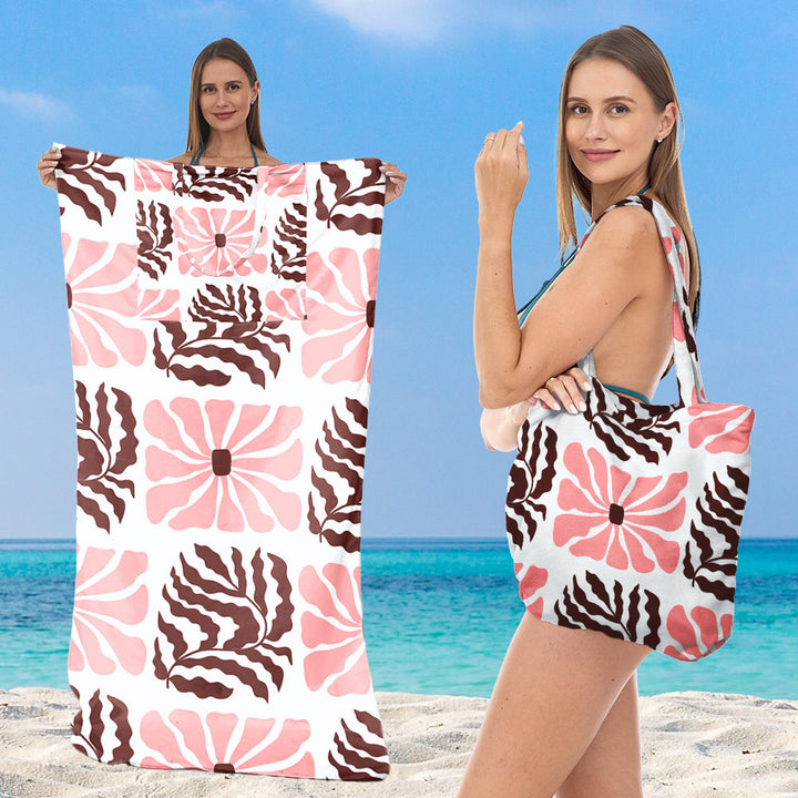 Beach towel with creative sea turtle pattern Kalsten