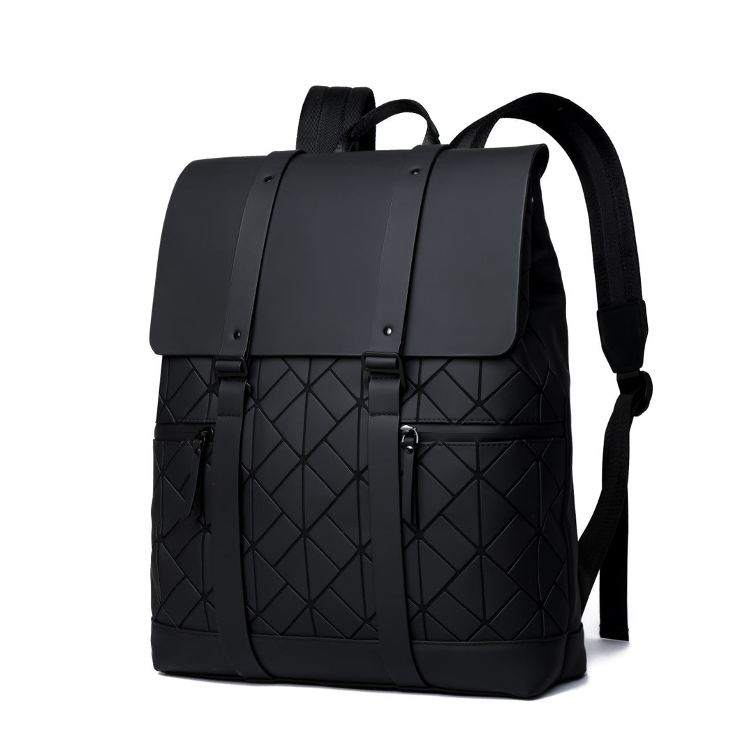 Geometric Pattern Rolltop Backpack Kalsten