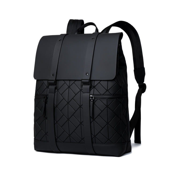 Geometric Pattern Rolltop Backpack Kalsten
