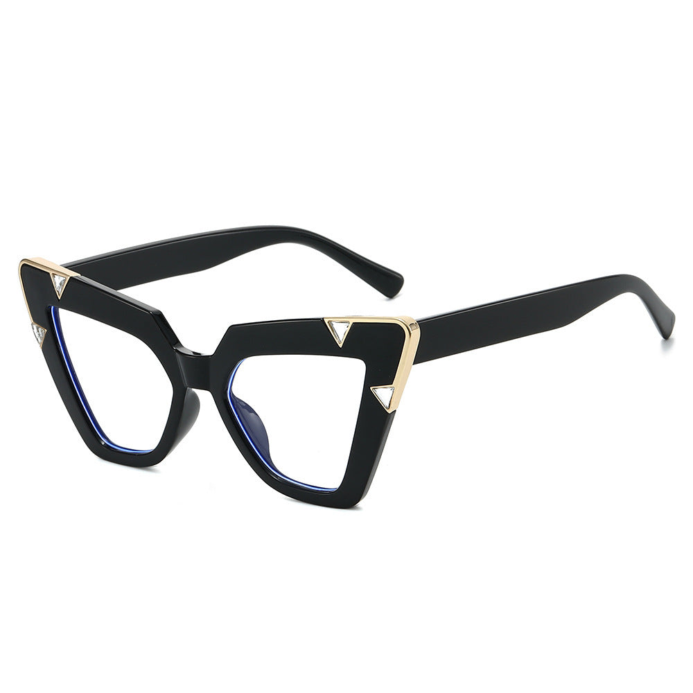 Statement Cat-Eye Sunglasses with Decorative Accents Kalsten
