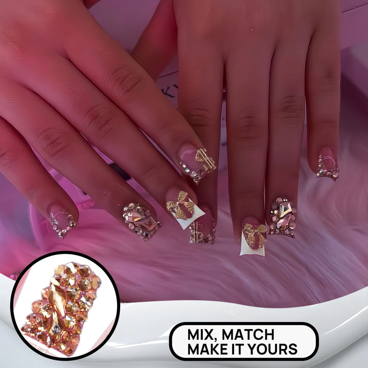 3D Decorative Press-On Nail Set Kalsten