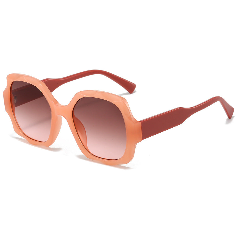 Fashion-Forward Hexagonal Frame Sunglasses Kalsten