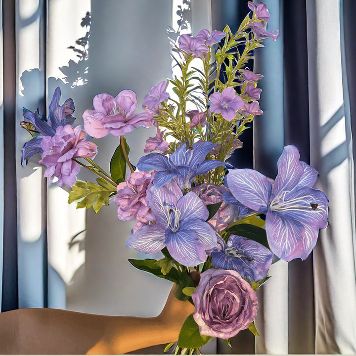 Lifelike Floral Bouquet Arrangement
