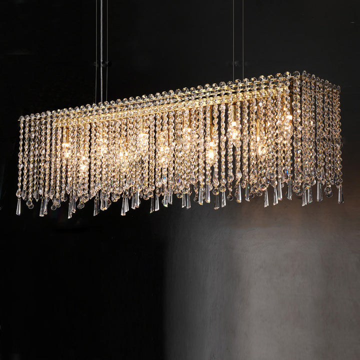 Crystal Cascade Chandelier  1791890085