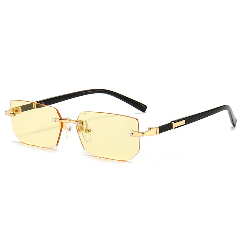 Ladies elegant and fashionable sunglasses with transparent frame Kalsten