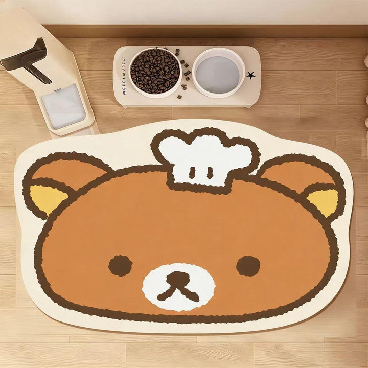 Cartoon Duck Themed Area Rug for Home