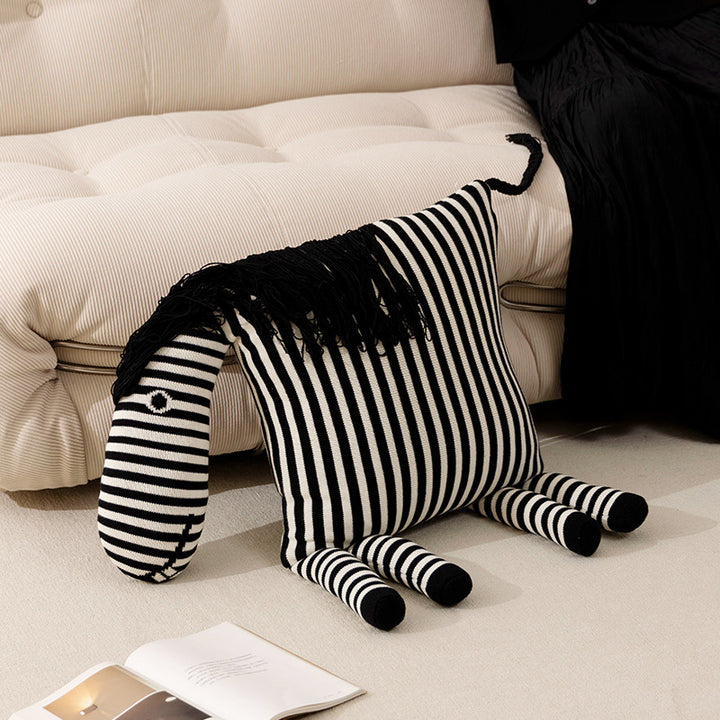 Luxurious pillow set with breathable microfiber filling and removable cover
