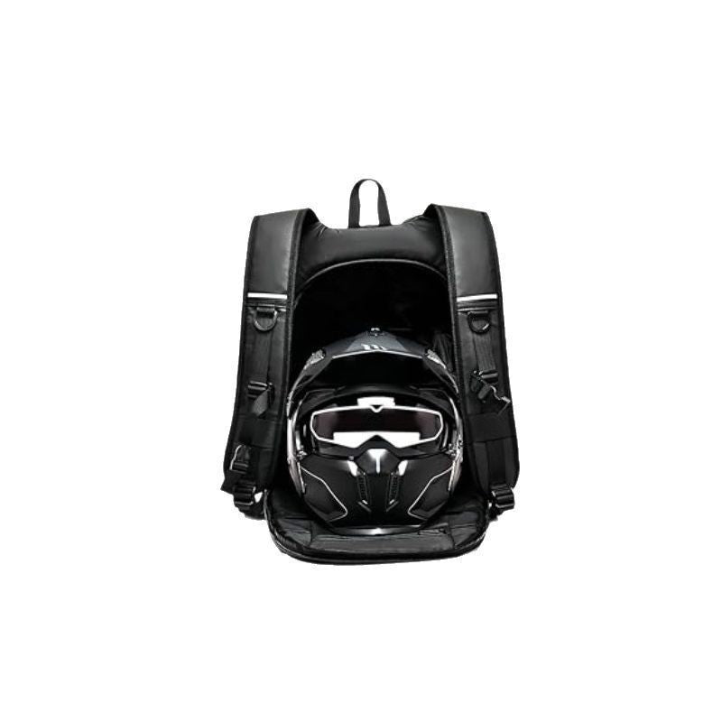 Multifunctional Motorcycle Backpack with Integrated Helmet Bag Kalsten