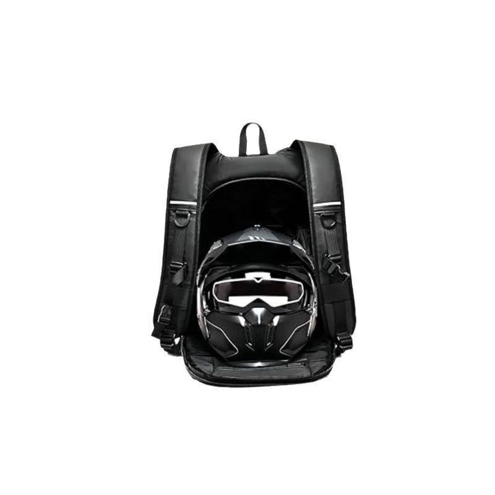 Multifunctional Motorcycle Backpack with Integrated Helmet Bag Kalsten