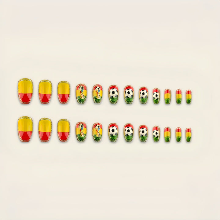 Creative Football Nail Art Kalsten