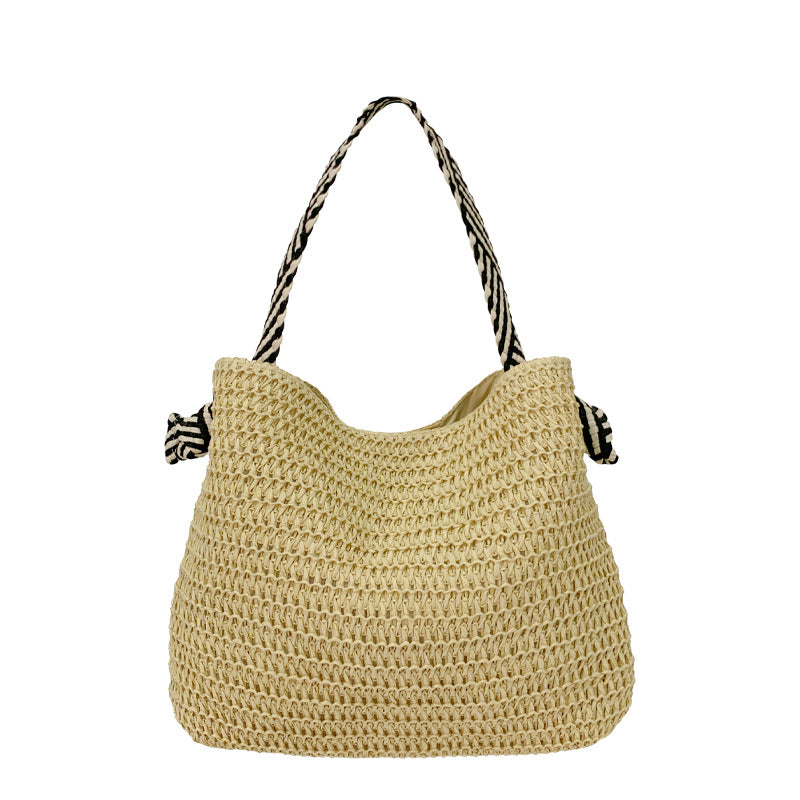 Hand-ven Straw Hobo Bag Kalsten