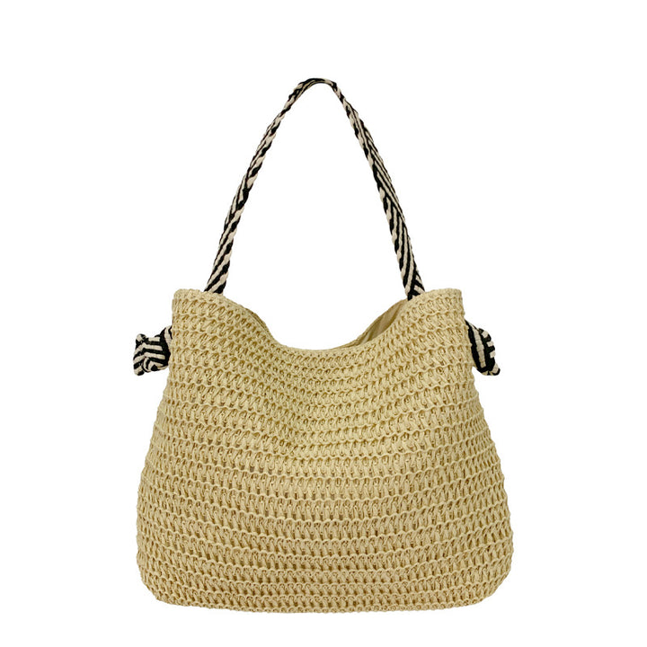 Hand-ven Straw Hobo Bag Kalsten