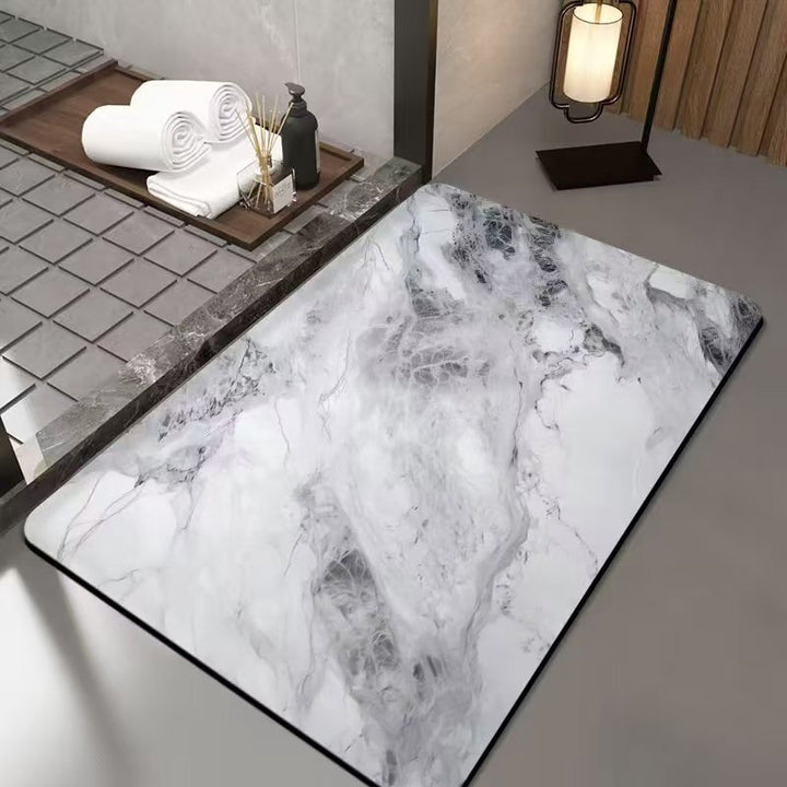 Luxurious Marble Design Bath Mat Kalsten