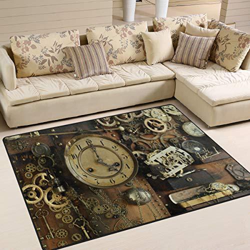 Marble-Patterned Area Rug Kalsten