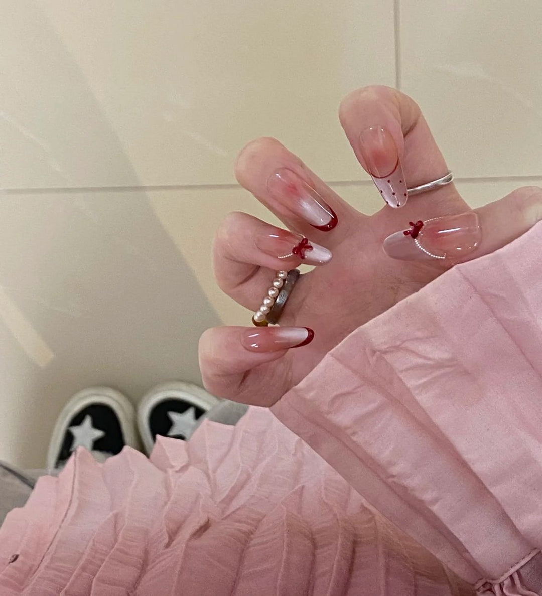 Elegant Custom Acrylic Nail Extensions Kalsten