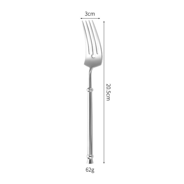 Elegant soup fork with ergonomic handle Kalsten