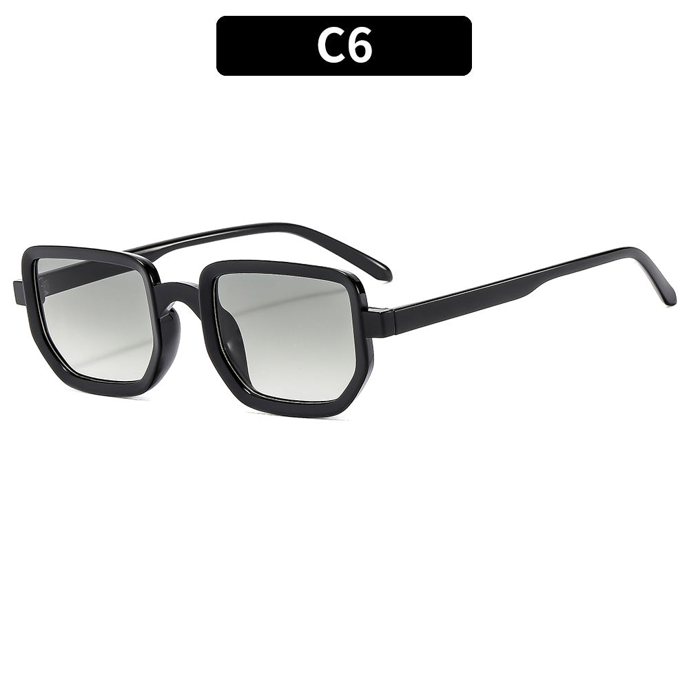 Vintage Design Retro Square Frame Sunglasses